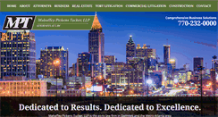 Desktop Screenshot of mptlawfirm.com